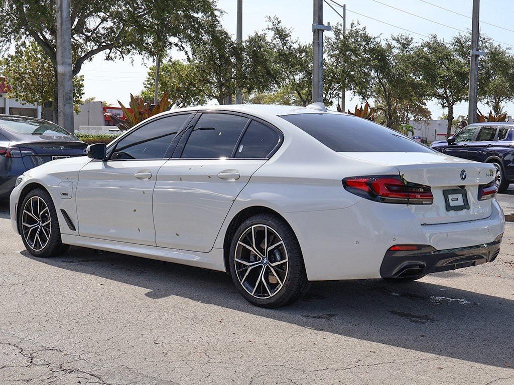 used 2022 BMW 530e car, priced at $31,690