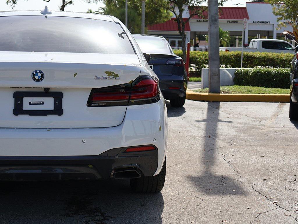 used 2022 BMW 530e car, priced at $31,690