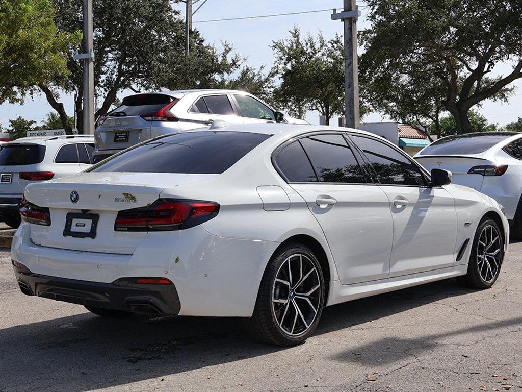 used 2022 BMW 530e car, priced at $31,690