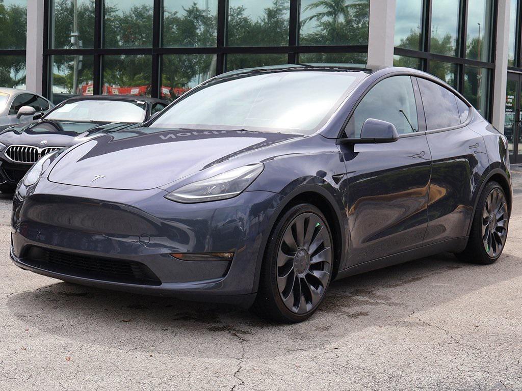 used 2022 Tesla Model Y car, priced at $29,990