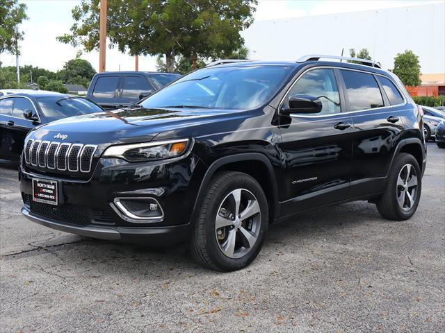 used 2021 Jeep Cherokee car, priced at $22,390