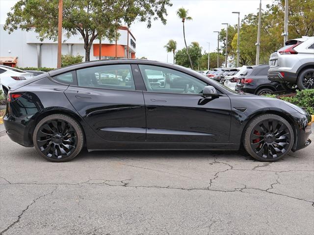 used 2022 Tesla Model 3 car, priced at $28,690