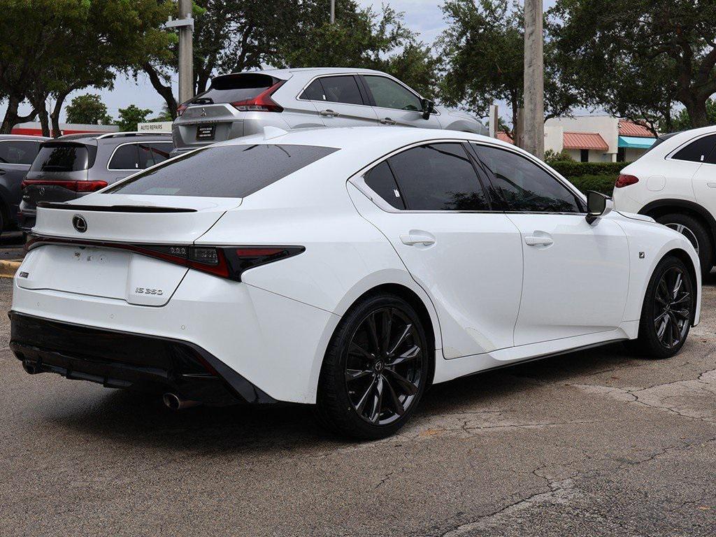 used 2021 Lexus IS 350 car, priced at $33,690