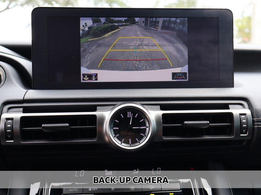 used 2021 Lexus IS 350 car, priced at $33,690