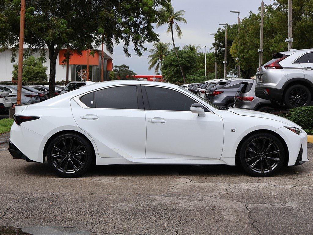 used 2021 Lexus IS 350 car, priced at $33,690