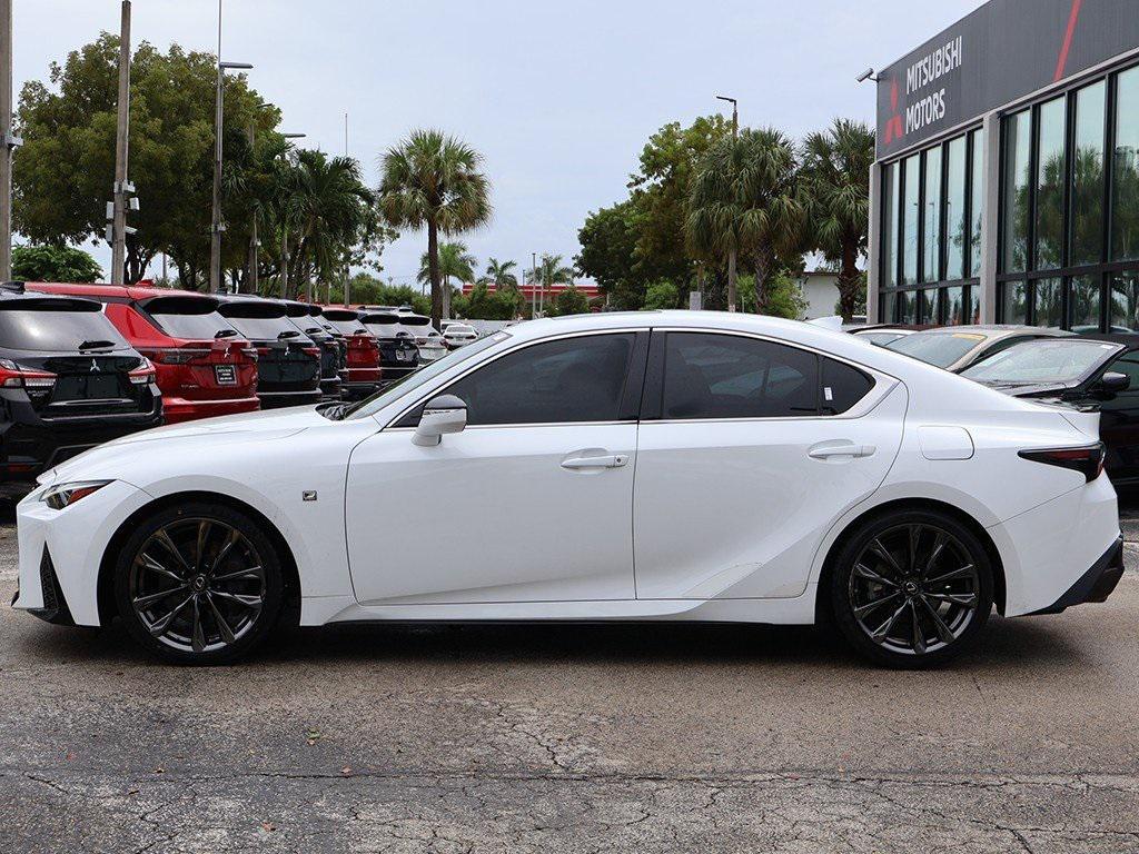 used 2021 Lexus IS 350 car, priced at $33,690