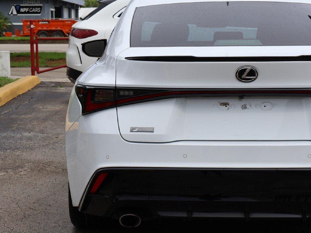 used 2021 Lexus IS 350 car, priced at $33,690