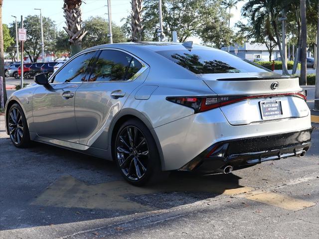 used 2022 Lexus IS 350 car, priced at $36,490