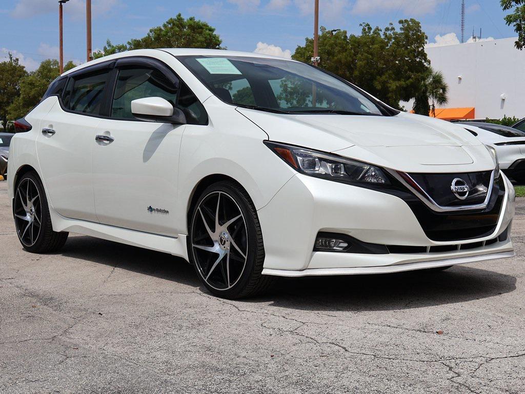 used 2018 Nissan Leaf car, priced at $9,799