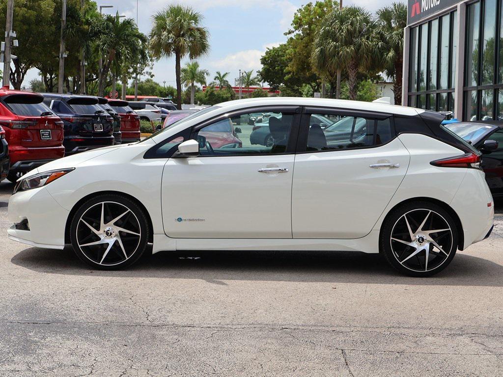 used 2018 Nissan Leaf car, priced at $9,799