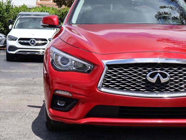 used 2022 INFINITI Q50 car, priced at $25,290