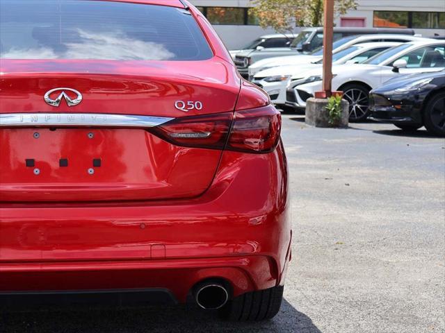used 2022 INFINITI Q50 car, priced at $25,290
