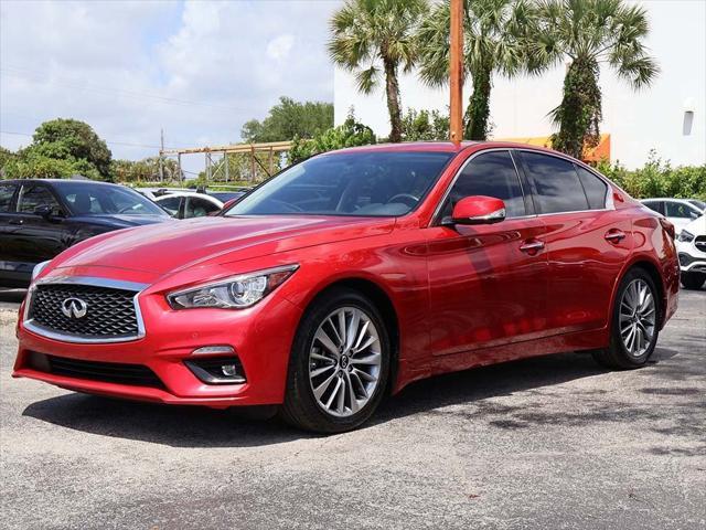 used 2022 INFINITI Q50 car, priced at $25,290