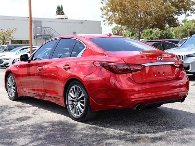 used 2022 INFINITI Q50 car, priced at $25,290