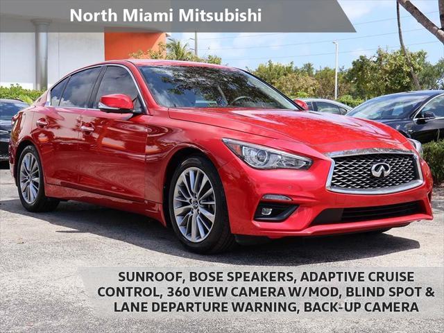 used 2022 INFINITI Q50 car, priced at $25,290