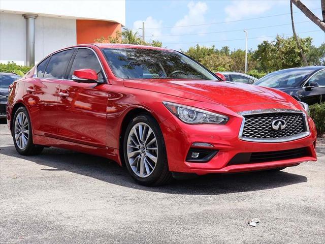 used 2022 INFINITI Q50 car, priced at $25,290