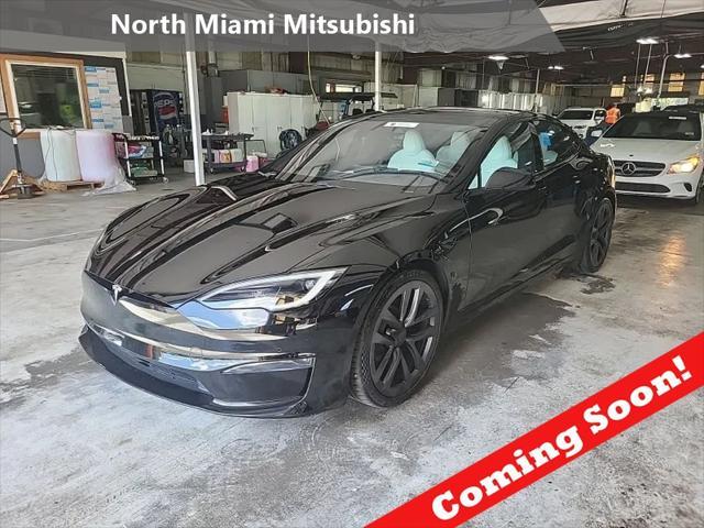 used 2022 Tesla Model S car, priced at $39,490