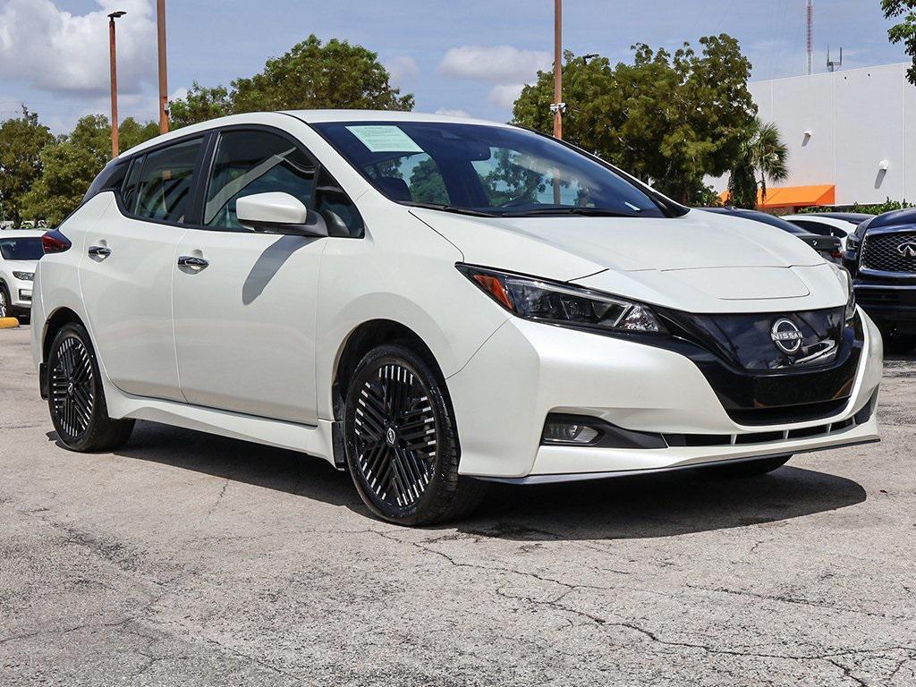 used 2024 Nissan Leaf car, priced at $14,270