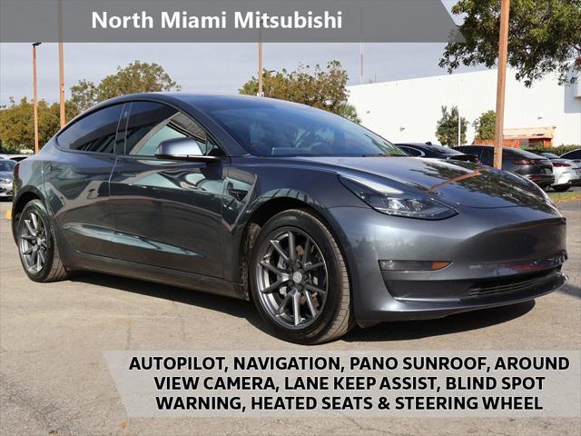 used 2021 Tesla Model 3 car, priced at $22,990