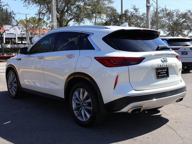 used 2021 INFINITI QX50 car, priced at $22,990