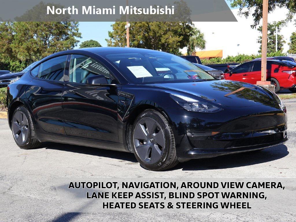 used 2022 Tesla Model 3 car, priced at $22,110