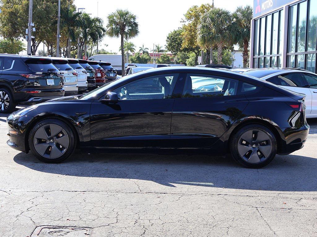used 2022 Tesla Model 3 car, priced at $22,110