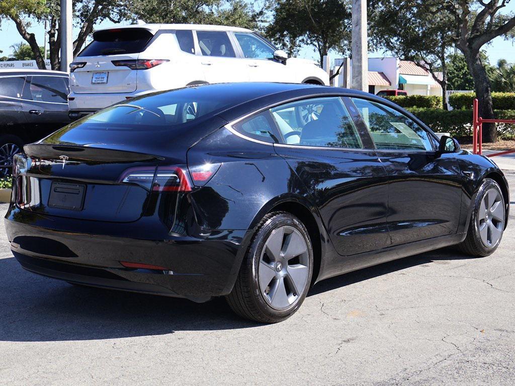 used 2022 Tesla Model 3 car, priced at $22,110
