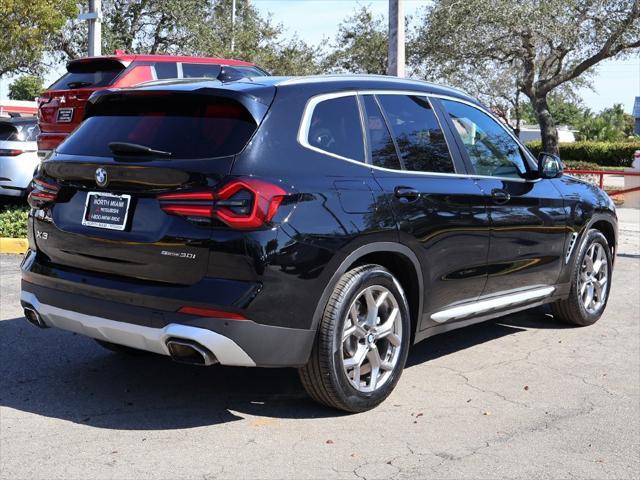 used 2022 BMW X3 car, priced at $29,390