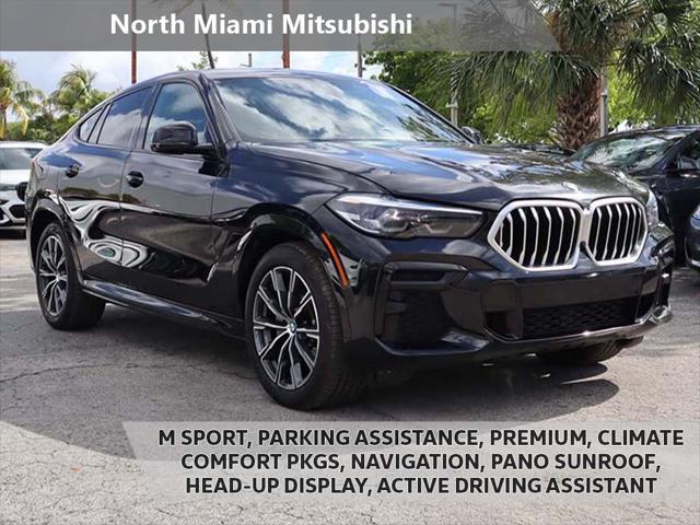 used 2023 BMW X6 car, priced at $55,490