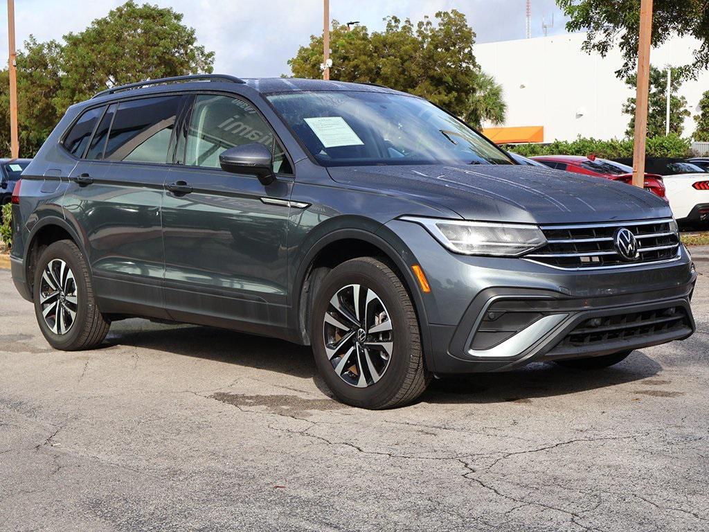 used 2022 Volkswagen Tiguan car, priced at $17,495