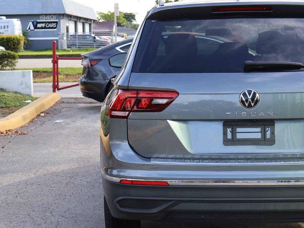 used 2022 Volkswagen Tiguan car, priced at $17,495