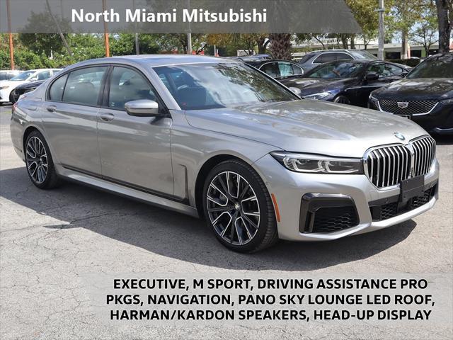 used 2021 BMW 750 car, priced at $43,999