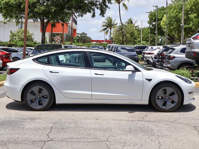 used 2021 Tesla Model 3 car, priced at $22,690