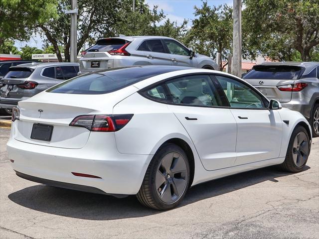 used 2021 Tesla Model 3 car, priced at $22,690