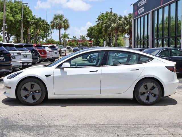 used 2021 Tesla Model 3 car, priced at $22,690
