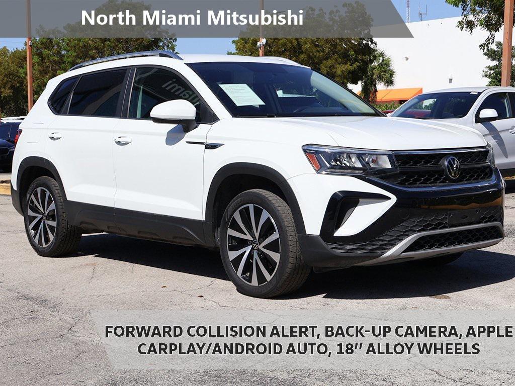 used 2022 Volkswagen Taos car, priced at $15,990