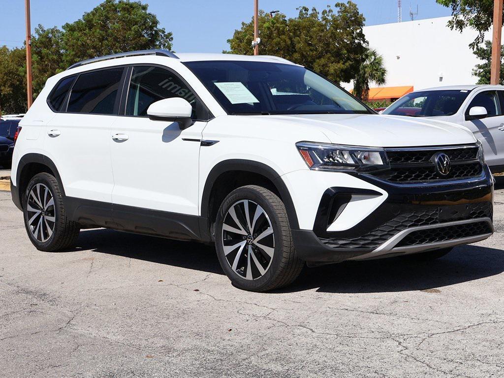 used 2022 Volkswagen Taos car, priced at $15,990