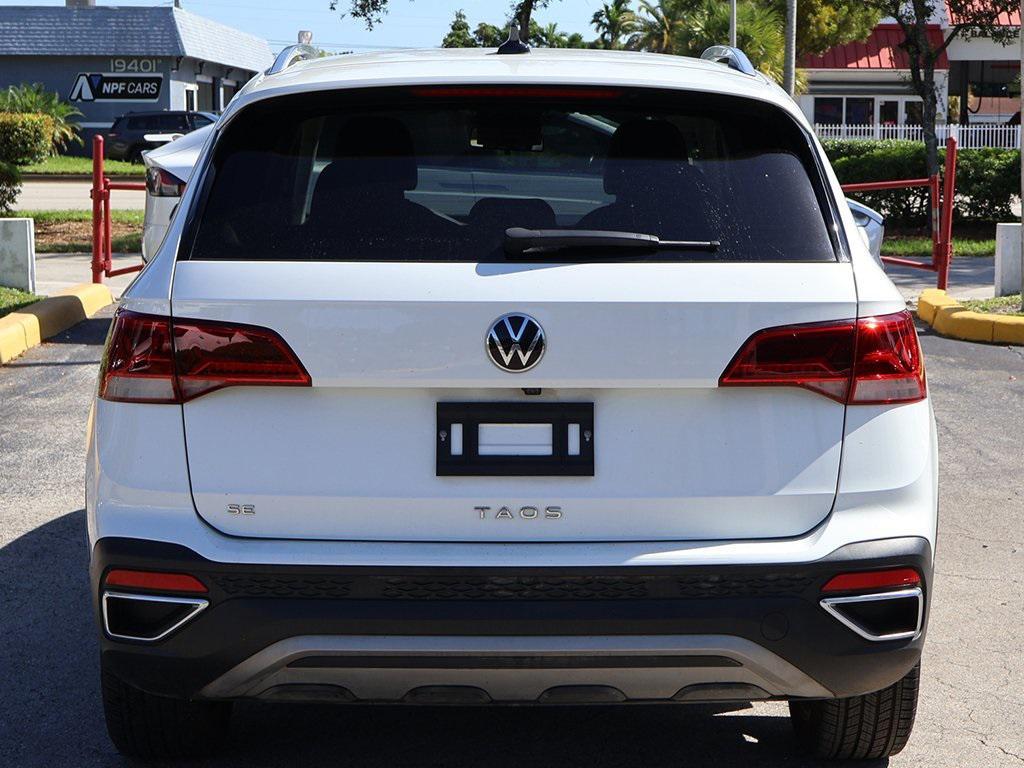 used 2022 Volkswagen Taos car, priced at $15,990