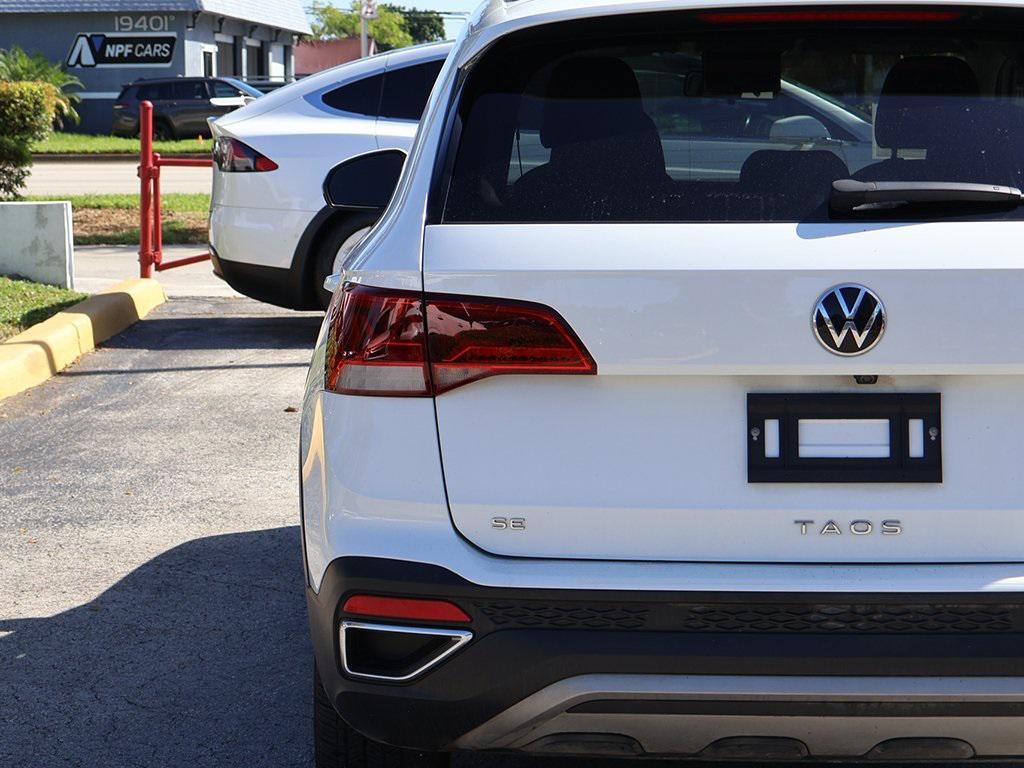 used 2022 Volkswagen Taos car, priced at $15,990