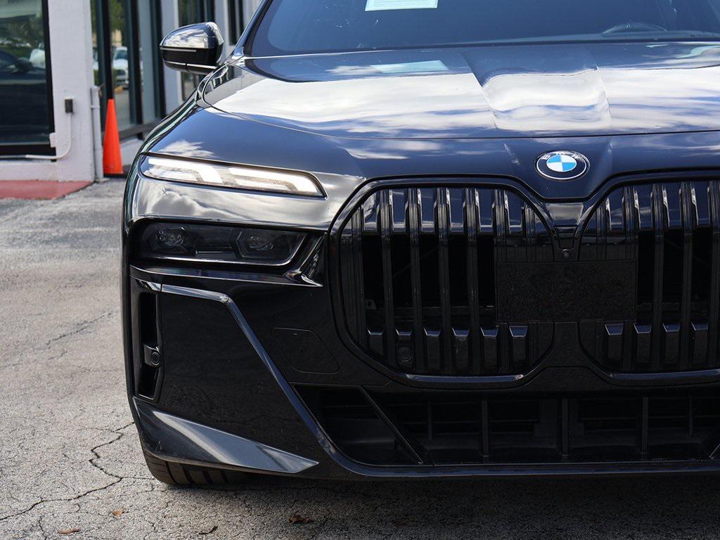 used 2023 BMW 740 car, priced at $55,495