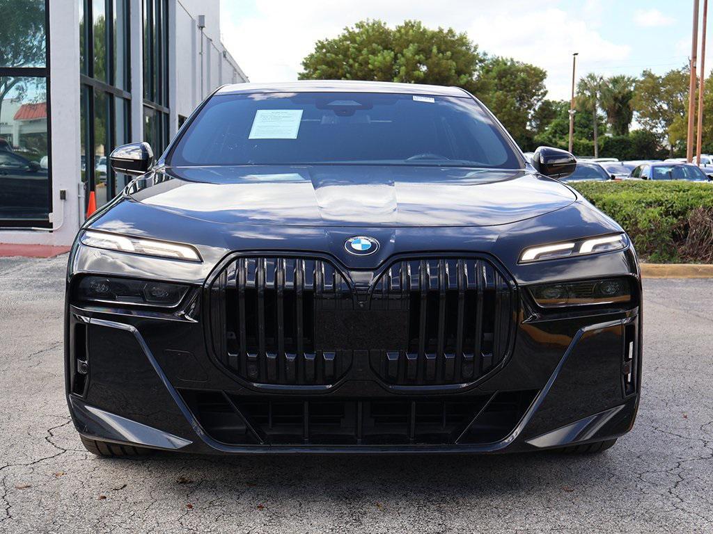 used 2023 BMW 740 car, priced at $55,495