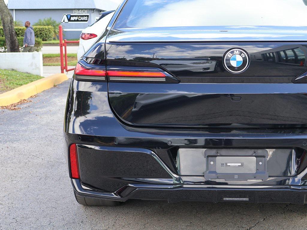 used 2023 BMW 740 car, priced at $55,495