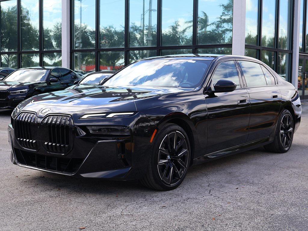 used 2023 BMW 740 car, priced at $55,495