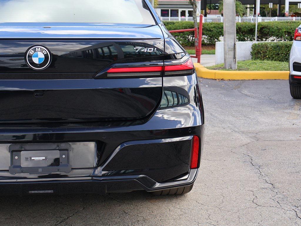 used 2023 BMW 740 car, priced at $55,495