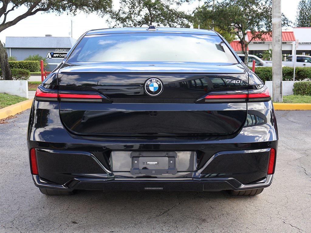 used 2023 BMW 740 car, priced at $55,495