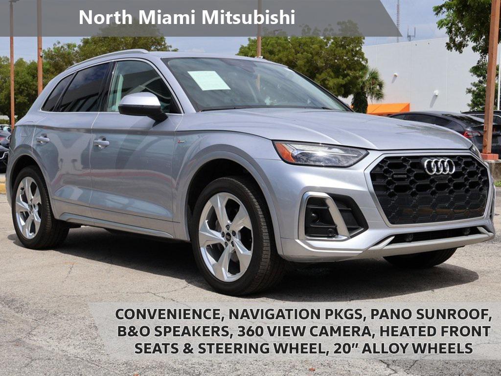 used 2022 Audi Q5 car, priced at $29,390