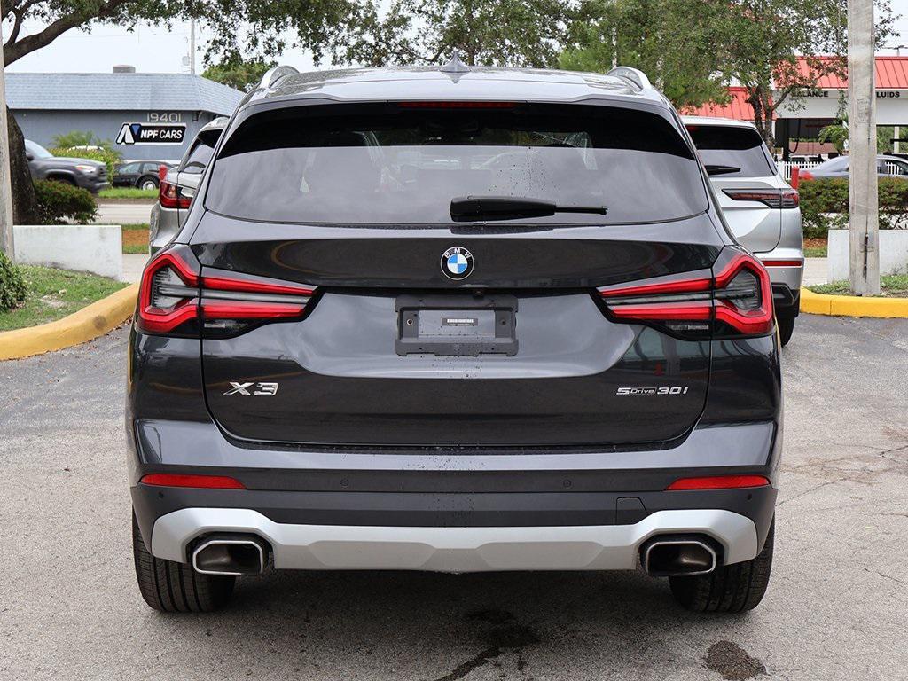 used 2022 BMW X3 car, priced at $27,399