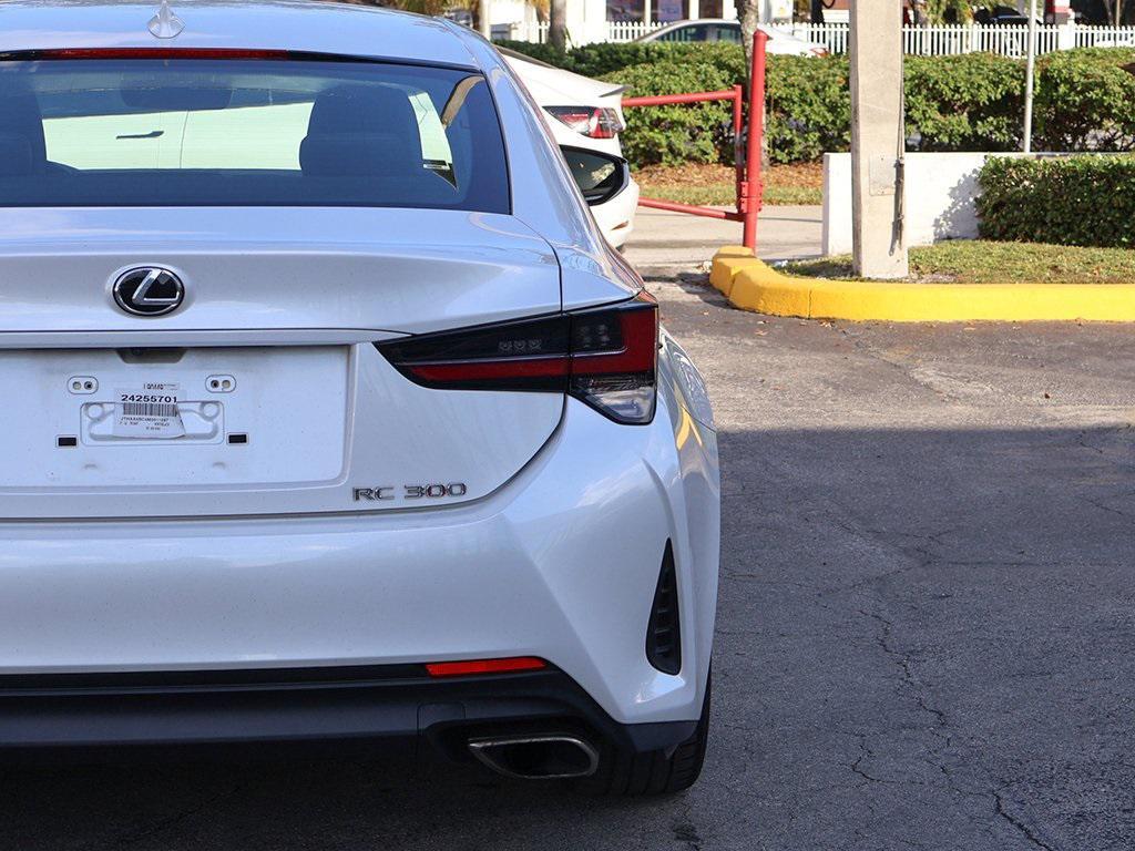 used 2021 Lexus RC 300 car, priced at $27,795