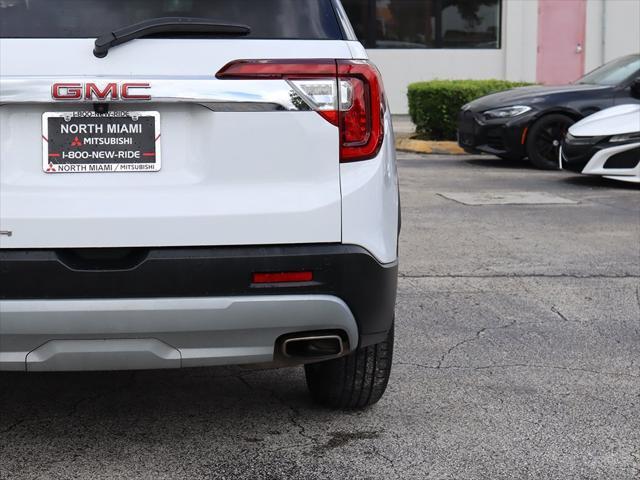 used 2022 GMC Acadia car, priced at $19,990