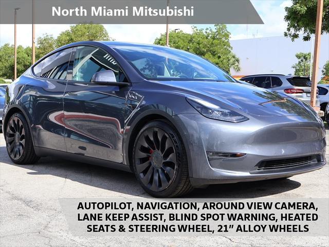used 2022 Tesla Model Y car, priced at $28,990